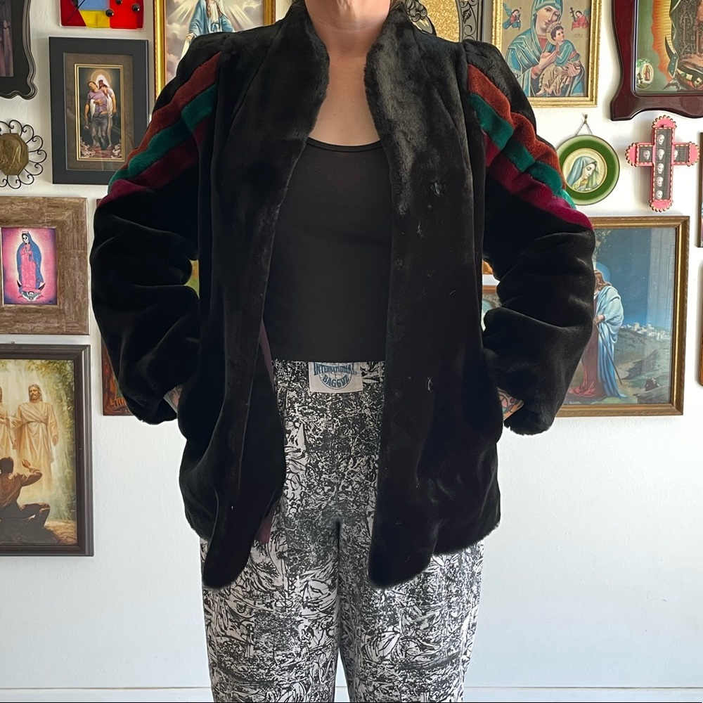 Vintage Faux Fur Coat
